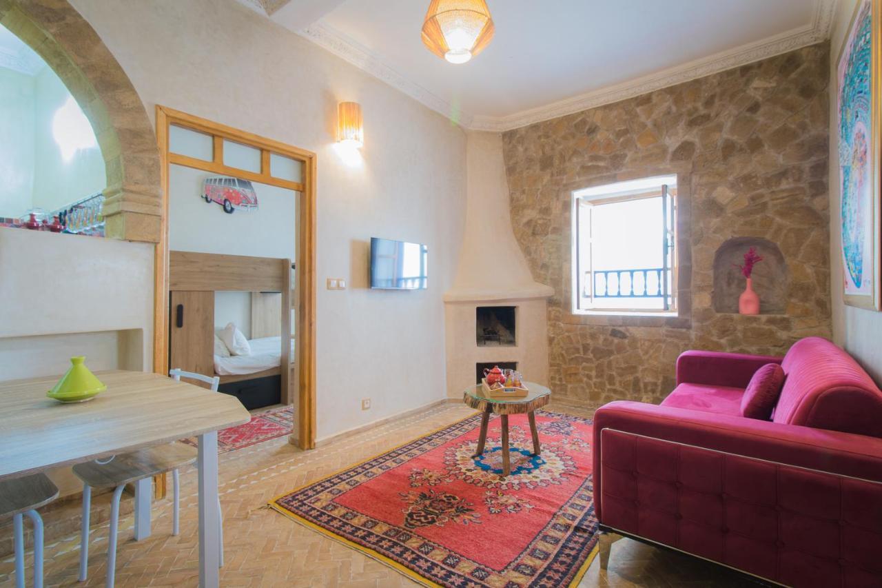 Stella 2 - Appartement Spacieux Avec Cheminee Medina Essaouira Exteriör bild