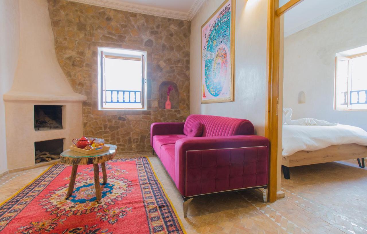 Stella 2 - Appartement Spacieux Avec Cheminee Medina Essaouira Exteriör bild